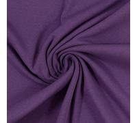 Swafing Heike Jersey à bordures Tube Coupon jersey tubulaire élastique doux finement extensible pour projets DIY comme vêtements pour enfants, manches, pantalons, t-shirts, leggings, robes (647 Lila