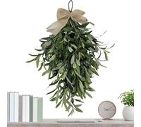 Swag-swag-swag artificiel, abonné d'olive artificielle pour | Les vacances, 60 cm/23,62 pouces de guirlande d'olive verte, décoration de guirlande de vacances pour mariage, fête d'anniversaire
