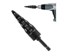 Swaging Drill Set, Copper Tubing Expander, Multi-Functional Flaring Tool with Hex Handle, Ideal for Pipe Expansion, HVAC Maintenance, Air Conditioner Repair, Plumbing Work