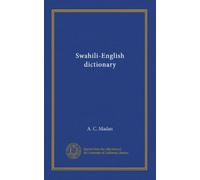 Swahili-English dictionary