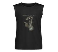 Swallow The Sun ' Wings ' Men's Vests Tank Tops O-Neck 100% Cotton Undershirts Unisex Sleeveless T-Shirt M