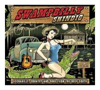 SWAMPBILLY SHINDIG-ESSENTIAL COLLECTION 2 CD COUNTRY/BLUES/ROCKABILLY NEUF