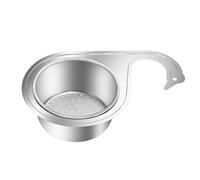 Swan Drain Basket - Stainless Steel Swan Sink Strainer Basket | Swan-Shaped Drain Catcher Basket | Durable Food Strainer For Sink, Restaurant, Dorm, Apartment | Rust-Resistant Sink Accessory