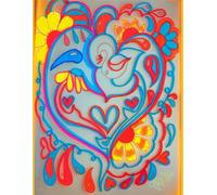 Swan Hearts, Beautiful Ethereal, 150 Lined Page, 8x11, Notebook Perfect For School, Learning And Note-Taking: Created With Hand-Drawn Art By: Artist Mary Elisabeth Linder @ MaryEMade