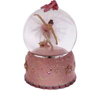 Swan Lake Music Box Ballerina Couleurs changements lumineux la main Ballerina Snow Globe Ballet Ballet Recital Cadeaux pour filles petite-fille