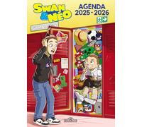 Swan & Néo - Agenda 2025-2026 - Avec des stickers, des illustrations et des gags - Dès 7 ans