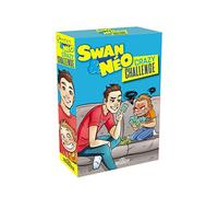 Swan & Néo - Jeu de cartes - Crazy Challenge - De 2 à 4 joueurs - 50 cartes - Dès 6 ans