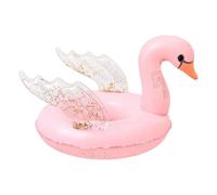 Swan Pool Float, Inflatable Swan Shaped Fun Decoration Adult Pool Float for Lake Beach River Pond Backyard Patio Porch Garden Yard Camping Vacation Use Relaxing Summer Water Leisure Lounger