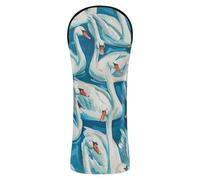 Swan′s Down Robin Blue Couvre-clubs de golf imperméables avec étiquettes interchangeables pour bois hybride de parcours