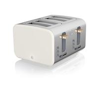 Swan ST14620WHTN Toaster 4 slice(s) Stainless Steel White 1500 W
