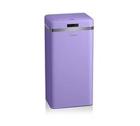 SWAN SWKA4500PURN Poubelle carrée rétro avec capteur Violet Taille unique 45 l