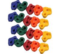 SWANEW 100X Prises d'escalade Mur de bloc Outdoor Robuste Pitons d'escalade Enfants Indoor