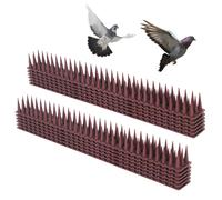 SWANEW 12x Pics anti-pigeons Dissuasion des oiseaux Bird Pics anti-pigeon