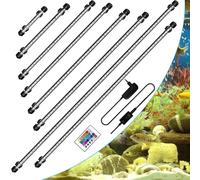 SWANEW 57cm LED Aquarium éclairage RGB étanche lampe aquarium crustacés