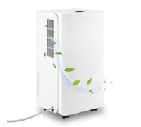SWANEW Déshumidificateur, surface utile environ 15-20 m², capacité de déshumidification 24 h : jusqu'à 16 L, avec affichage LED, minuterie, ultra-silencieux, séchage du linge, résistant à l'humidité