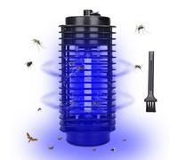 SWANEW Destructeur d'insectes électrique 3W LED Piège à insectes avec lumière UV Lampe à moustiques Piège à mouches Tueurs de moustiques pour l'intérieur Chambres d'enfants Jardins