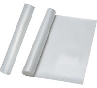SWANEW Lot de 2 Tapis de tiroir Tablettes Étagères Tapis antidérapant découpable,Blanc transparent
