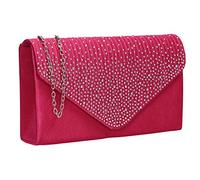 SwankySwans Abby Pochette en strass pour femme, Rose, Taille unique