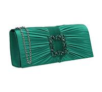SwankySwans Pochette Chloe pour femme, taille M, Vert, Medium