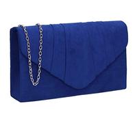 SwankySwans Pochette Iggy en velours pour femme - Bleu - Bleu (bleu roi), Taille Unique