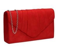 SwankySwans Pochette Iggy en velours pour femme - Rouge - rouge (rouge), Taille Unique