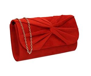 SwankySwans Pochette Louise pour femme - Taille unique, écarlate, One Size