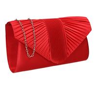 SwankySwans Sophie Pochette en satin pour femme, Rouge, One Size