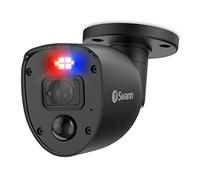 Swann Caméra Bullet avec lumières Clignotantes Noires 1080p (Module complémentaire)