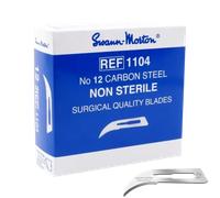 Swann-Morton Lames Non Stériles - 100pcs 12