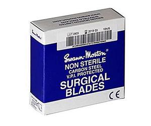Swann-Morton NS26 Boîte de 100 Lames Non Stériles n°26