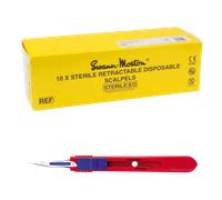 Swann-Morton Retractable Sterile Safety Blades 10pcs 11P