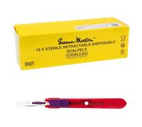 Swann-Morton Retractable Sterile Safety Blades 10pcs 14