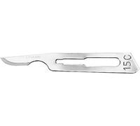 Swann Morton Scalpels stérilisés en acier au carbone, arts créatifs, # 12, 13, 15, 15A, 15C, 15T, 16, 18, 19, 22, 24 (No.15C)