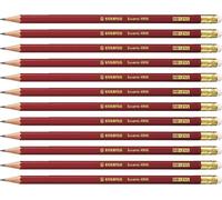 Swano Crayon Papier Lot X 12 Crayons Graphite Mine Hb Bout Gomme