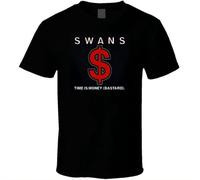 Swans Time is Money Bastard Album Logo Tee Shirt Tshirt Men's