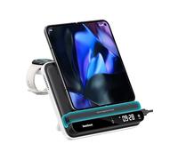 SwanScout Chargeur pour Google 10 Pro Fold/9 Pro Fold/Fold/10/9/8/7, Chargeur sans Fil pour Pixel Watch 3/2/Fitbit Versa 4/3/Sense 2/Buds (Pas pour Pixel Watch 4/1), SwanScout 710FG2