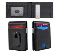 SwanScout Portefeuille pour Galaxy SmartTag, Noir, pour SmartTag2, Portefeuilles avec Support de traqueur