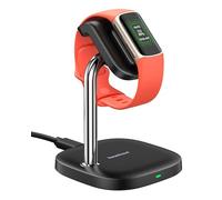SwanScout Watch Chargeur pour Fitbit Charge 6/Charge 5/Luxe, Station de Charge Magnétique Rapide, SwanScout 505FC