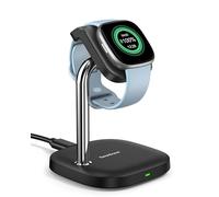 SwanScout Watch Chargeur pour Fitbit Versa 4/Versa 3/Sense 2/Sense, Station de Charge Magnétique Rapide pour Fitbit Versa 4/Fitbit Versa 3/Fitbit Sense 2/Fitbit Sense, SwanScout 505FB