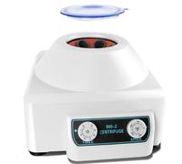 SWANSOFT 6 x 10ml Centrifugeuse Laboratoire, 4000rpm 1685xg Professionnelle Centrifugeuse PRP Plasma, 0-60min Minuteur pour Médicale, Laboratoire