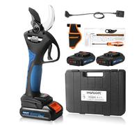 SWANSOFT 8605 Sécateur Électrique Sans Fil, 40mm 1050W 21V 2A | Contrôle Progressif pour Verger, Vignoble