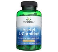 Swanson Acetyl L-Carnitine 500 mg - 100 Veg Capsules