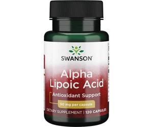 SWANSON Acide Alpha-Lipoïque 50mg 120 capsules