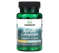 Swanson Ajipure L-Arginine, 500 Mg, 60 Capsules Végétariennes