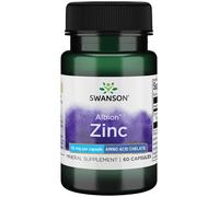 SWANSON Albion Chélate de Zinc 15mg 60 capsules