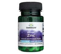 Swanson Albion Chelated Zinc 30 mg - 90 Capsules