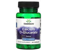 Swanson Calcium D-Glucarate, Détox, Formule 2-En-1, 60 Capsules