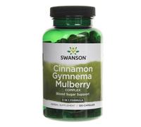 Swanson Cannelle, Gymnema, Complexe de Mûres - 120 Capsules