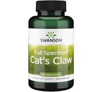 Swanson, Cat's Claw (Griffe de Chat), 500mg, 100 Capsules, Hautement Dosé, Sans Soja, Sans Gluten, Sans OGM