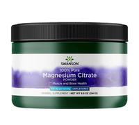 Swanson Citrate de magnésium en poudre 100% pur, 244 g
